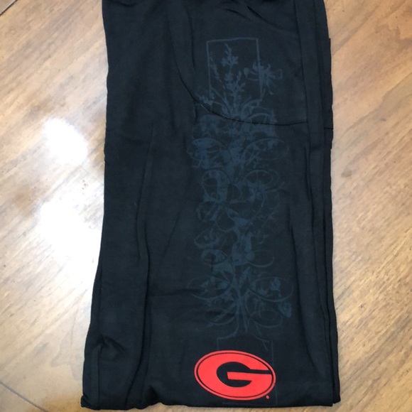 Georgia Bulldogs Cozy Pants NWT - Picture 2 of 3